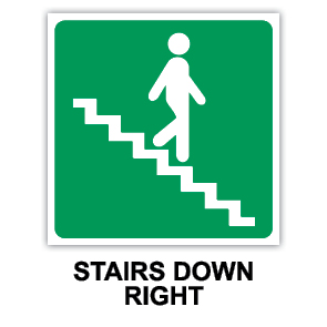 Stairs Down Right