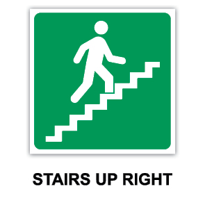 Stairs Up Right