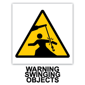 Warning Swinging Objects